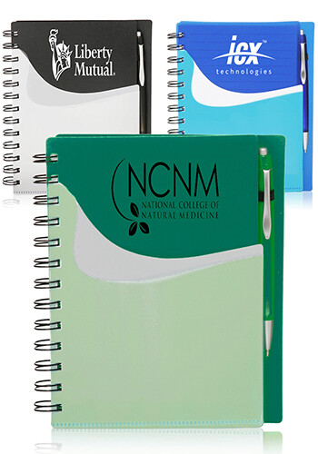 7 inch Spiral Notebook with Front Pocket 7 inch Spiral Notebook with Front Pocket