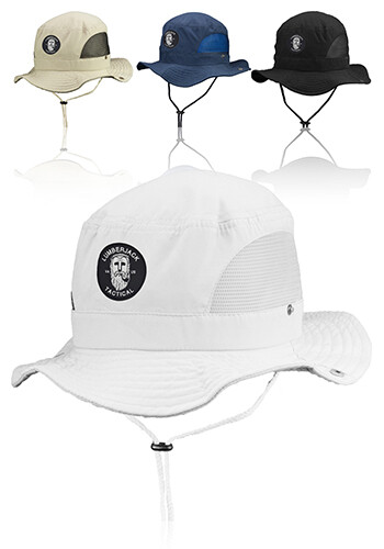 Bucket Hat with Mesh Sides Bucket Hat with Mesh Sides