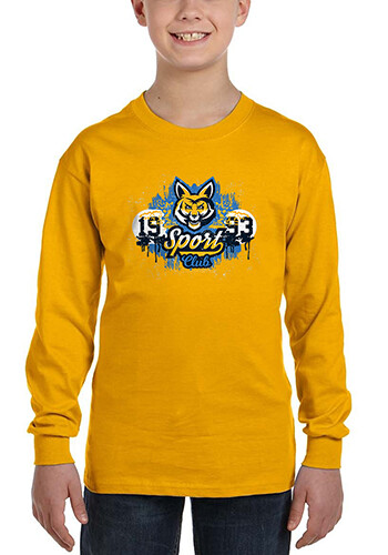 Gildan Heavy Cotton Youth Long Sleeve T-Shirt