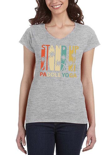 Gildan SoftStyle Women's Fitted V-Neck T-Shirt