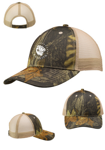 Woodland Camo Mesh Trucker Hat