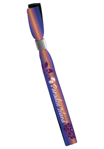 0.50 Premium Woven Event Wristband with Lock 0.50" Premium Woven Event Wristband with Lock