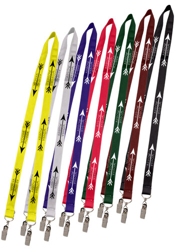 0.75 Double Ended Dye-Sublimation Lanyard 0.75" Double Ended Dye-Sublimation Lanyard
