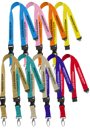 0.75 Lanyard with Buckle Release and Safety 0.75" Lanyard with Buckle Release and Safety