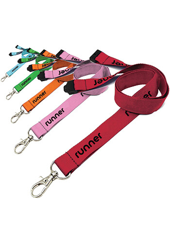 0.75 Polyester Lanyard with Safety Breakaway 0.75" Polyester Lanyard with Safety Breakaway