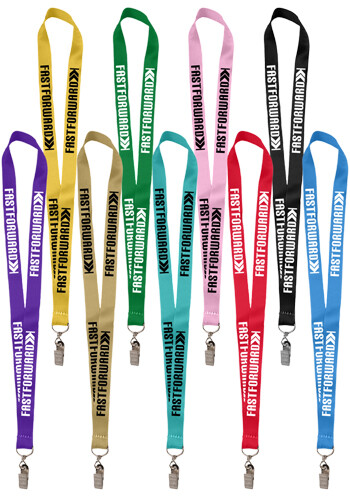 0.75 USA Made Dye Sublimation Lanyards 0.75" USA Made Dye Sublimation Lanyards