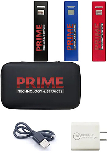 2200mAh Power Bank & 20W Charger Set 2200mAh Power Bank & 20W Charger Set