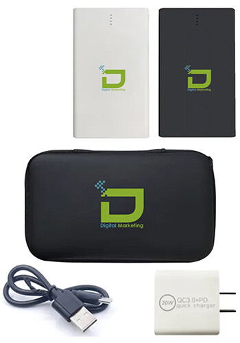 2500mAh Power Bank & 20W Charger Set 2500mAh Power Bank & 20W Charger Set