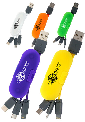 3-in-1 Cable Wrap & Phone Stand 3-in-1 Cable Wrap & Phone Stand
