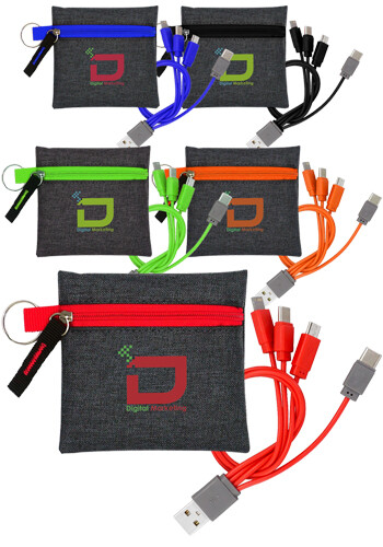 4-in-1 Charging Cable & Pouch Set 4-in-1 Charging Cable & Pouch Set