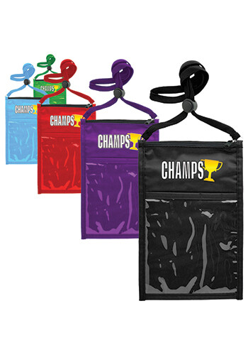 Large Double Pouch Neck Wallet Large Double Pouch Neck Wallet