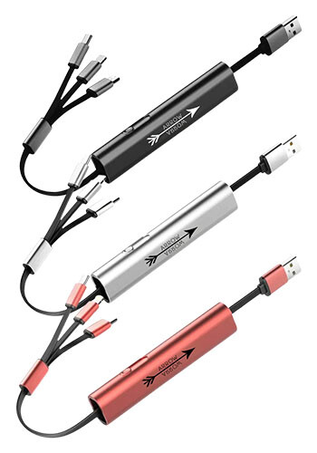 Retractable 3-in-1 Multi-Charging Cable Retractable 3-in-1 Multi-Charging Cable