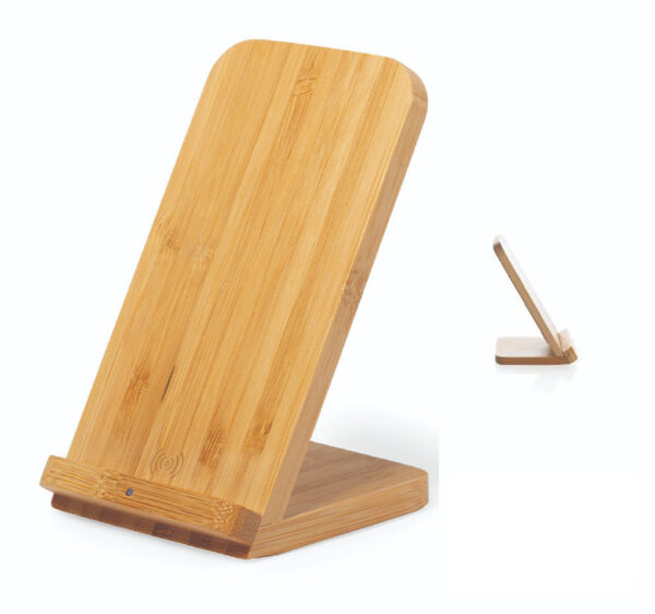 10W Natural Wood Wireless Charging Stand