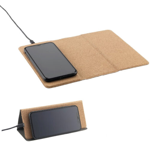 15w-wireless-charger-mouse-pad 15W Cork Folding Wireless Charger and Mouse Pad
