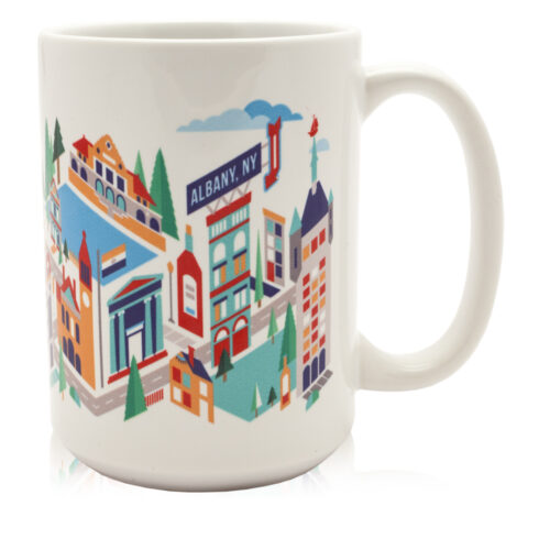 15 oz Full Color Ceramic Mug